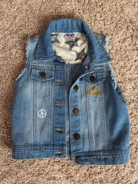 JunkFood Beatles Denim Vest • Gender Neutral Kids